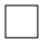 Белый прозрачный квадрат