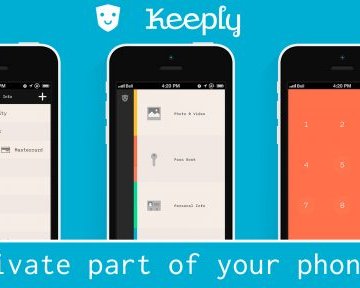 Keeply — простой и красивый способ сохранить от посторонних самую важную информацию