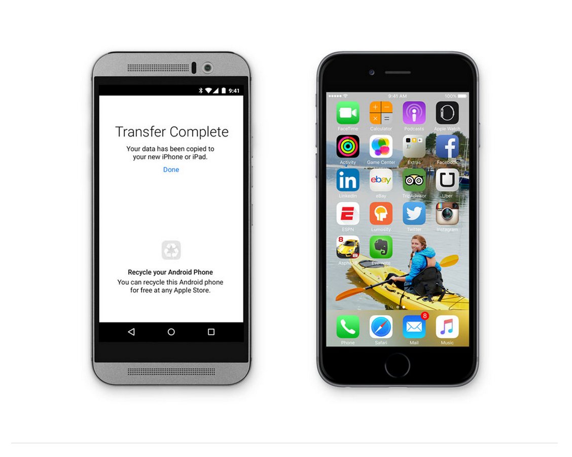 Apple выпустит приложение под Android для миграции пользователей на iOS