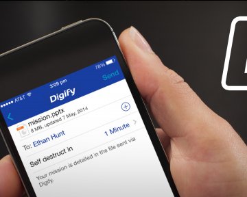 Мультиплатформенный Digify — как Snapchat, но только для ваших сокровенных файлов