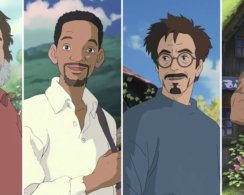 Зендея, Канье Уэст и Криштиану Роналду в аниме Ghibli: 20 изображений нейросети