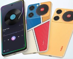 ZTE показала смартфон Nubia Music с огромным динамиком.</p>
<p>Он заменяет аудиоколонку