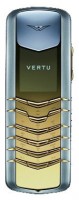 Vertu Signature Stainless Steel with Yellow Metal Details